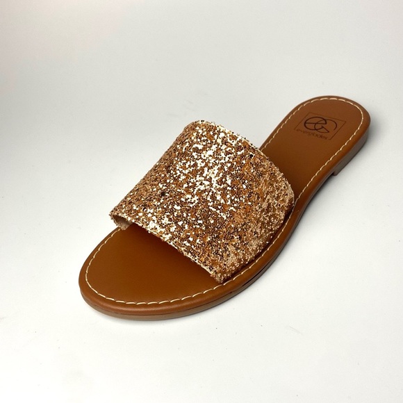 Iced Glitter Sandals Rose main image 1